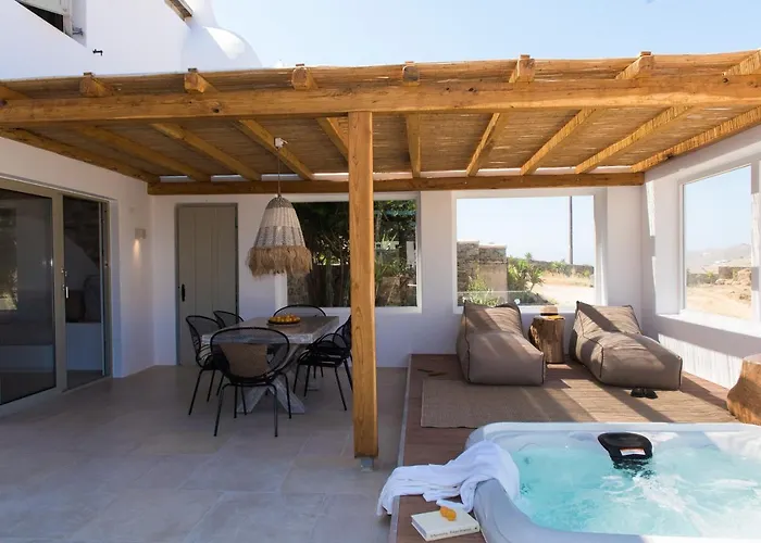 Levantes House Mykonos Feriehus Ano Mera