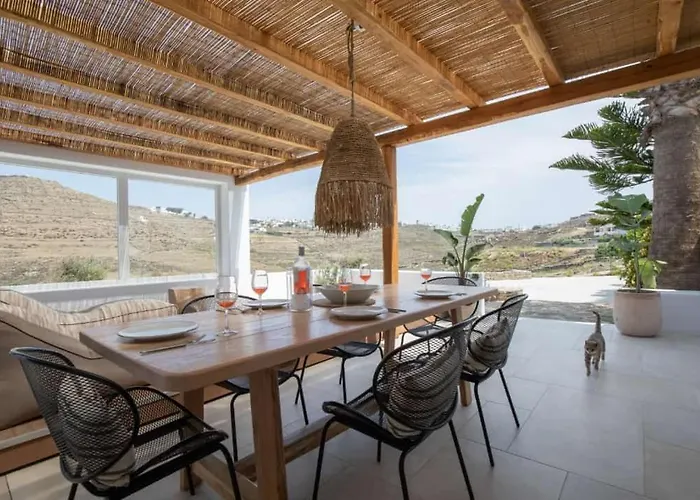 Levantes House Mykonos Feriehus Ano Mera